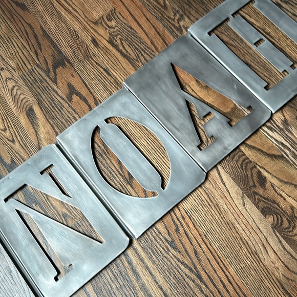 RH baby & child stencil letters - Picture 3 of 5